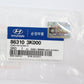 GENUINE REAR Trunk Emblem Badge for 2006-2010 Hyundai Sonata OEM 863103K000