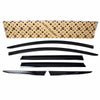 Smoked Window Sun Vent Visor Rain Guards 6pcs for 2015-2023 Nissan Murano
