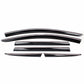 Smoked Window Sun Vent Visor Rain Guards 6pcs for 2015-2023 Nissan Murano