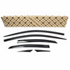 Smoked Window Sun Visor Rain Guards 6pcs for 2015-2021 Lexus NX200T NX300 NX300h