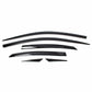 Smoked Window Sun Visor Rain Guards 6pcs for 2015-2021 Lexus NX200T NX300 NX300h