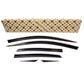Smoked Window Sun Visor Rain Guards 6pcs for 2015-2021 Lexus NX200T NX300 NX300h