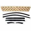 Smoked Window Sun Vent Visor Rain Guards 6pcs for 2017-2022 Kia Niro / EV