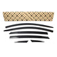 Black Smoked Window Sun Visor Rain Guards 6pcs for 2016-2022 Chevrolet Malibu