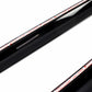 Black Smoked Window Sun Visor Rain Guards 6pcs for 2018-2023 Volkswagen Tiguan