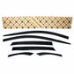 Smoked Window Sun Vent Visor Rain Guards 6pcs for 2018-2023 Hyundai Kona