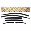 Smoked Window Sun Vent Visor Rain Guards 6pcs for 2018-2023 Hyundai Kona