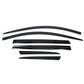 Smoked Window Sun Vent Visor Rain Guards 6pcs for 2019-2023 Hyundai Santa Fe