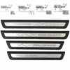 GENUINE Aluminum Door Sill Scuff Side Steps 4PCS for 2020 2021 Hyundai Palisade
