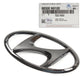 GENUINE Front Grille Emblem BLACK for 2022-2023 Hyundai Tucson 86300N9100