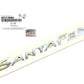 REAR Liftgate Trunk Emblem Badge for 13-18 Hyundai Santa Fe GENUINE863102W000