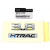 GENUINE "3.8 HTRAC" Emblem Badge for 2017-2020 GENESIS G80 3.8L 86312B1550