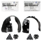 GENUINE Front Fender Liner LEFT & RIGHT for 21-23 Hyundai Elantra 86812AA000