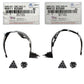 GENUINE Front Fender Liners LEFT & RIGHT Side for 17-19 Kia Soul 86812B2500