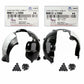 GENUINE Front Fender Liners LEFT & RIGHT for 20-23 Hyundai Sonata HYBRID / SE