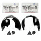 GENUINE Front Fender Liners LEFT & RIGHT for 20-23 Hyundai Sonata HYBRID / SE
