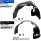 OEM Fender Liner LEFT & RIGHT for 17-18 Hyundai Elantra Sport 1.6L 86811F2500