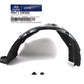 OEM Fender Liner FRONT LEFT & RIGHT for 2017 2018 Santa Fe Sport 868124Z500