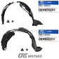 GENUINE Fender Liner FRONT LEFT & RIGHT for 2017-2019 Santa Fe XL 86811B8500
