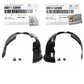GENUINE Fender Liner FRONT LT RT SETS for 2017-2020 Hyundai Ioniq 86811G2000