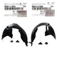 GENUINE Front Fender Liner LEFT & RIGHT for 18-19 Hyundai Sonata 86812C1500