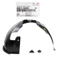 GENUINE Fender Liner RIGHT PASSENGER RH for 2017 2018 2019 Kia Niro 86812G5000