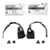 GENUINE Fender Liner FRONT LEFT & RIGHT for 19-22 Hyundai Veloster N 86812K9000