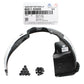 GENUINE Fender Liner FRONT LEFT DRIVER for 19-22 Hyundai Veloster N 86811K9000