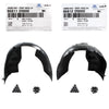 GENUINE Fender Liner FRONT LEFT & RIGHT for 2017-2019 Kia Sportage 86812D9000