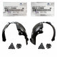 GENUINE Front Fender Liner LEFT & RIGHT Side for 2022 2023 Kia EV6 86812CV000