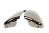 Fits 2018-2020 Kia Singer GENUINE Side Mirror Cover Dark Chrome LEFT & RIGHT