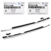 GENUINE Front Fender Chrome Molding LH RH for 20-21 Hyundai Sonata 87712L1100
