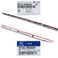 OEM FRONT & REAR Door Lower Chrome Molding RIGHT for 11-15 Hyundai Sonata HYBRID