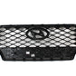 GENUINE Radiator Grille & Upper Cover Sight Shield BLACK for 18-20 Hyundai Kona