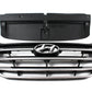 GENUINE Radiator Grille & Upper Cover for 16-18 Hyundai Tucson 86350D3000RAM