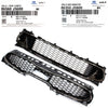 GENUINE Radiator Grille & Lower Grille 2018-21 Kia Stinger GT 3.3L 86350J5800