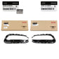 GENUINE Fog lamp Grille Cover LEFT & RIGHT for 18-20 GENESIS G80 86568B1500EB