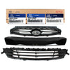 GENUINE Front Grille Set of 3 Parts for 13-16 Hyundai Genesis Coupe 863502M300