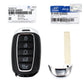 GENUINE FOB Smart Remote Control & Blanking Key for 2021 Hyundai Elantra