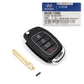 GENUINE Keyless Entry Remote & Folding Key for Hyundai Elantra 17-18 95430F2000