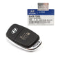GENUINE Keyless Entry Remote & Folding Key for Hyundai Elantra 17-18 95430F2000
