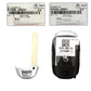 GENUINE FOB Keyless Entry Remote & Uncut Key for 20-21 Kona / EV 95440J9001