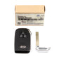 OEM FOB Smart Keyless Remote & Blank Key 7 Buttons for 2022 2023 Kia Carnival
