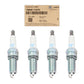 GENUINE 4 SPARK PLUGS for 11-18 ELANTRA TUCSON FORTE SORENTO SOUL OEM 1884611070