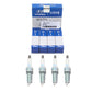 GENUINE 4 SPARK PLUGS for 11-18 ELANTRA TUCSON FORTE SORENTO SOUL OEM 1884611070
