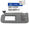 GENUINE Sun Visor Gray Driver LH for 07-10 Hyundai Elantra OEM 852012H0208M