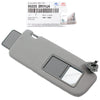 GENUINE Sun Visor GRAY RIGHT PASSENGER for 06-09 Hyundai Santa Fe 852202B511J4