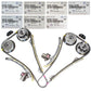 GENUINE Timing Chain Kit w/ CVVT Gear for 09-22 Genesis Hyundai Kia 3.3L 3.8L