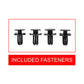 GENUINE Splash Flaps Mud Guard & Clip 4PCS for 12-15 Hyundai Veloster 868312V000