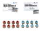 GENUINE Intake & Exhaust Valve Stem Seals 16PCS for 10-20 Hyundai Kia 1.4L 1.6L